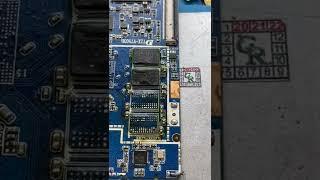 check out this IC Removing tech #tech #irepair #motherboard