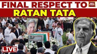 Ratan Tata Death News LIVE: Farwell Ratan Tata |India Mourns Ratan Tata's Demise| Ratan Tata Funeral