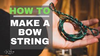 Flemish Twist Bowstring (Quick and Easy)