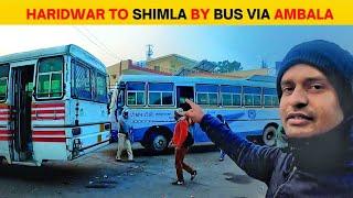 Haridwar to Shimla by Bus via Ambala | Haridwar to Shimla Bus Fare