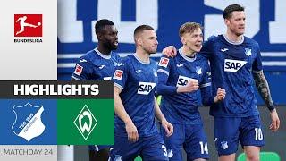 Beier Brace Secures Win! | Hoffenheim - Bremen 2-1 | Highlights | Matchday 24 – Bundesliga 2023/24