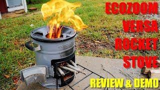 EcoZoom Versa Review - Best Rocket Stove? Best Home Prep?