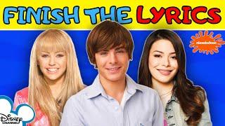 Finish The Lyrics DISNEY CHANNEL Songs