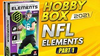 Awesome NFL Rookies 2021 Elements Hobby Box Rip | Panini Elements 2021 Hobby Box