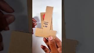 This Tiny Cardboard Gun Actually Shoots!  (Easy DIY)
