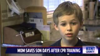 Fox 17 Story - Mom Saves Son Days After Taking ProCPR Training