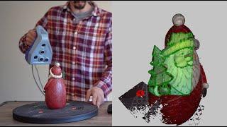 3D Scanning with Artec Space Spider: Holiday Edition