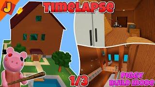 TIMELAPSE - BUILDING MY BIGGEST PIGGY MAP! ∣ 1/3 ∣ ROBLOX ∣ Piggy BUILD MODE ∣ jurasek05