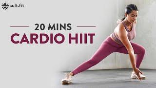 20 Mins Cardio HIIT Workout | HIIT Exercises | Workout for Beginners | @cult.official