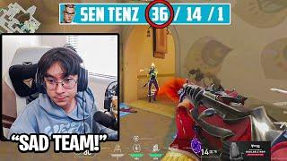 TenZ Gets Tilted In Ranked But Still Hard Carries With Chamber | VALORANT
