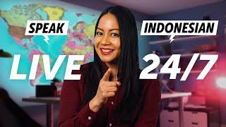 Speak Indonesian 24/7 with IndonesianPod101 TV  Live 24/7