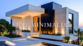 Ethereal Elegance: A Luxe Edition of Modern Minimalist house