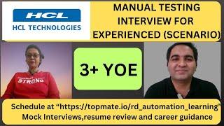 Manual Testing Interview Questions and Answers| Testing Interview Questions | RD Automation Learning