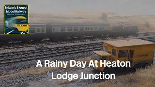 A rainy day at Heaton Lodge Junction