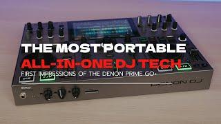 The SMALLEST All-In-One DJ Tech - Denon Prime GO+