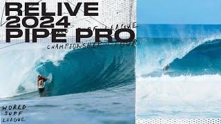  RELIVE Lexus Pipe Pro Finals Day 2024 - North Shore Heavies Throw Down, Women Change History