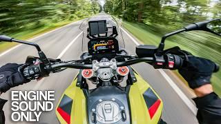 BMW F 900 GS AKRAPOVIC sound [RAW Onboard]