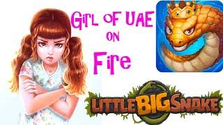 #LITTLE_BIG_SNAKE #GIRL_OF_UAE #GIRL_ON_FIRE ;)