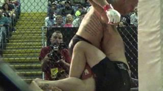 Amazing MMA Cage Fight from FRONT ROW SEAT!