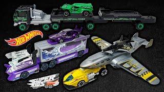 2024 Hot Wheels Super Rigs Turbolence Tug, Straight Freightin', Galactic Express - Unboxing & Review