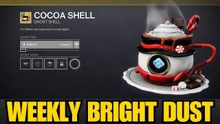 Bright Dust - Weekly rewards for Bright Dust in Eververse - The Final Shape [Destiny 2]