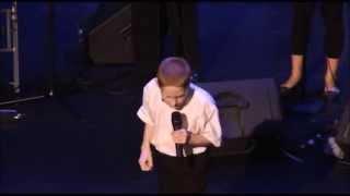 A 10 year-old autistic and blind boy singing. His voice shocked everyone.