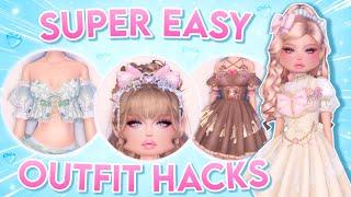 *SUPER EASY* Outfit Hacks in Dress To Impress! *NON-VIP* + VIP || ROBLOX