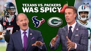 The NFL Today crew talks Packers HEATED win over Texans