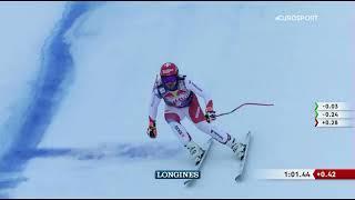 Beat Feuz 1st place World Cup Downhill Kitzbuhel Day 2 (24.01.2021)