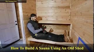 Building A Sauna DIY Sauna