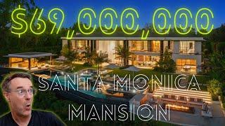 $69,000,000 Resort Style Mansion in Santa Monica | Realtor Reacts