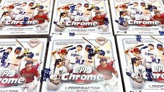 NEW RELEASE!  2024 TOPPS CHROME LOGOFRACTOR BOXES!