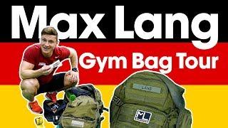 Max Lang - "What's in Your Bag?" - ATG Gym Bag Tour