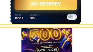  Voici comment activer le bonus code (vaucher) 1WIN