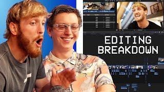 Logan Paul Reacts To My Editing