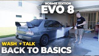 Washing the Evo 8 Normie Style: First Wash & Talk In Middleton