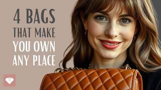 THESE 4 BAGS CAN MAKE YOU LOOK RICHER AND MORE ELEGANT!