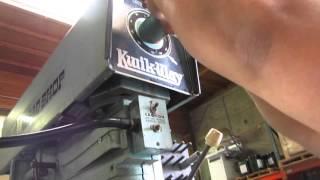 Kwik Way Head Shop Guide & Seat Machine Cylinder Head Drill Mill 115V