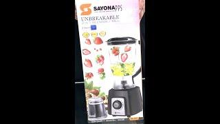 SAYONApps Unbreakable 2 in 1 blender