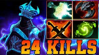 24 Kills Razor !! Razor Dota 2 Safelane Carry Build Guide Pro Gameplay Meta 7.37