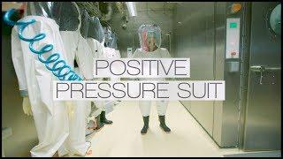 Working in the BSL-4 laboratory: positive pressure suit