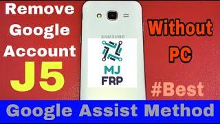 Samsung J5-(J500H) Bypass Google Account/Unlock FRP