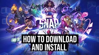 How to Download And Install MARVEL SNAP On Pc Laptop