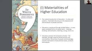 Learning Whiteness: material, epistemic and affective relations of Higher Education