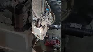 Демонтаж пальца подвеса переднего моста Hidromek #jackrepair #здороваятехника