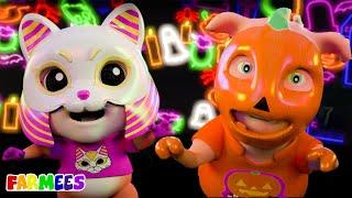 Scary Peek A Boo Halloween Song & Cartoon video for Kids