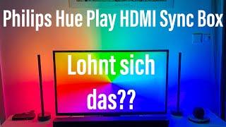 Philips Hue Play HDMI Sync Box | Einrichtung|Test|Erfahrung|Fazit| Lohnt sich der hohe Preis??