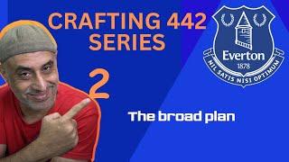 Crafting a 442 - Everton's Broad Plan #FM24