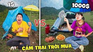 Hà Sam Cắm Trại Trời Mưa Theo cấp Độ 1 Sao Với 10 Sao - Cắm Trại Nào Sướng Hơn?