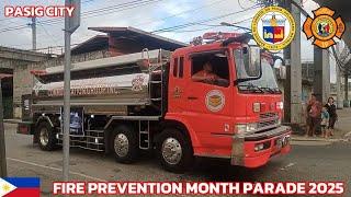 PASIG CITY FIRE PREVENTION MONTH PARADE 2025